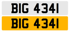 personal private cherished registration numbers BIG 4341 - om retention