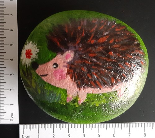 Hedgehog hand - hedgehog,
