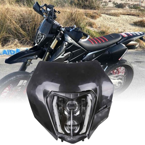 Led headlight fairing black - led,