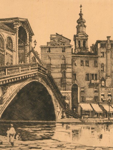 Early 20th century etching - early,