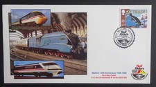 1988 Transport & Communication Rail Riders Covercraft FDC with SHS