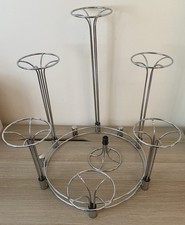 Chrome Wedding Cake Display Stand
