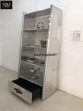 Aviator Aluminum Bookshelf