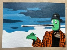 René Magritte drawing