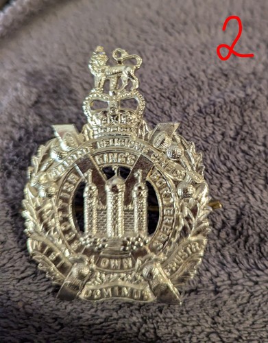 Cap badge for - badge, kings