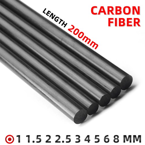 200mm carbon fibre - 200mm, rods