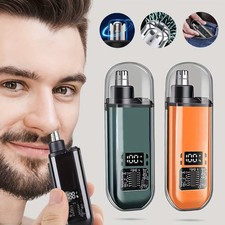 Suitable for men, USB charging nose and ear hair trimmer portable electric nose 