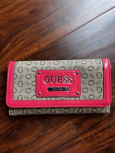 Guess checkbook slim clutch - slim,