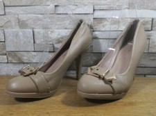 Sergio Todzi Nude Court Shoes Pumps Size 40 UK 7 Brand New