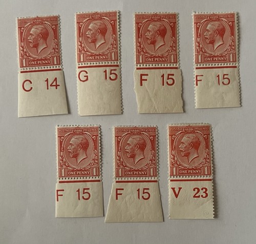 Lot 1912 kgv 1d one - lot,