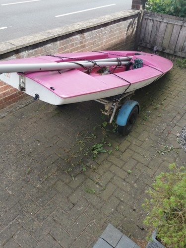Topper sailing dinghy - sailing,
