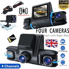 4 Channel Dash Cam 360° Front