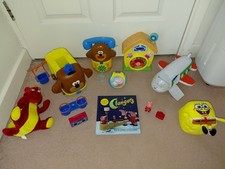 Hey Duggee , Peppa Pig, & Clangers Bundle, CBeebies Toys Job-Lot, Bus, Plane etc