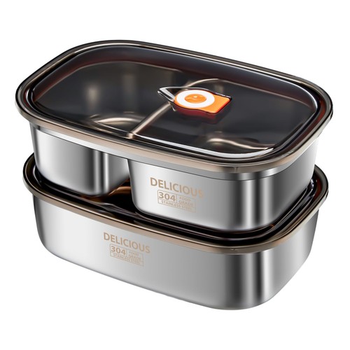 Stainless steel bento box for - steel,
