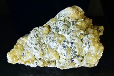 Chalcopyrite Quartz from Eagle Crag Mine, Patterdale Cumbria UK mineral specimen