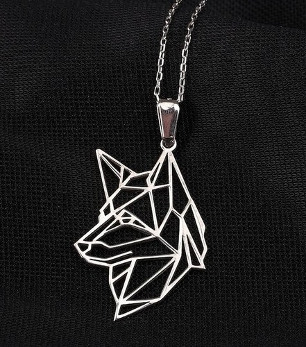 Wolf necklace husky dog - necklace,