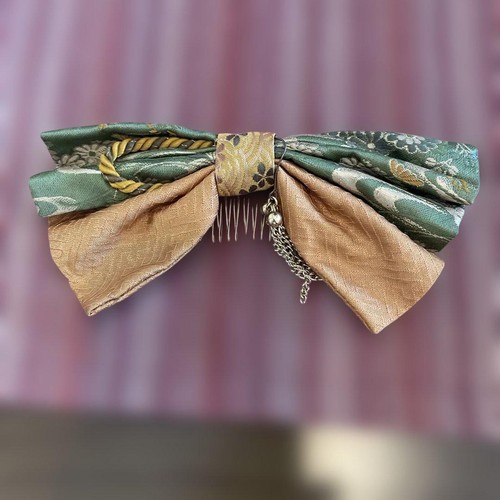 Japanese fabric hair ornament