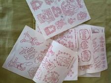 Vintage embroidery iron on - embroidery,
