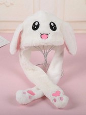 Rabbit Hat Cute Ear Moving