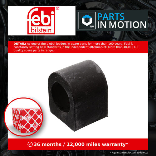 Anti roll bar - roll, bush