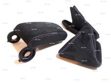 BMW 3 SERIES E46 M3 E46 ALCANTARA ARMREST MANUAL GEAR GAITER HANDBRAKE COVER SET
