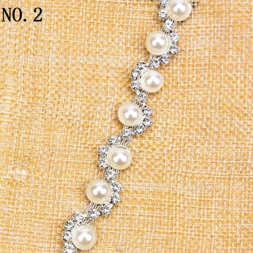 1yard faux pearl beaded - uk,