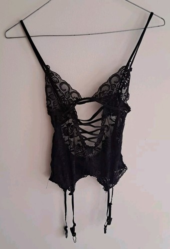Black sheer lace - sheer, up
