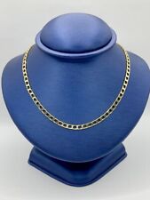 9ct Gold Square Curb Chain Solid 18 Inches