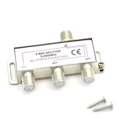 Way coaxial splitter - coaxial,