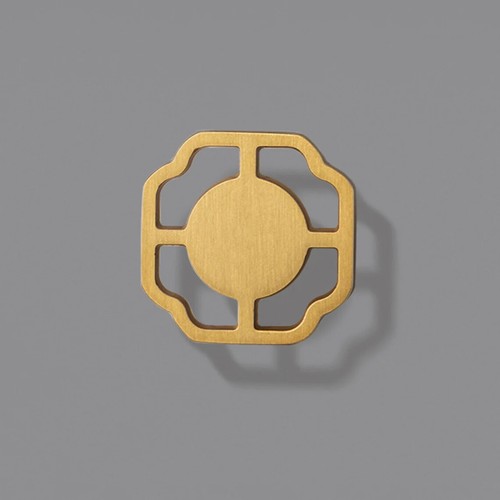 Mfys brass knobs kitchen pulls - brass,