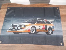 Audi  Quattro  Car POLYESTER  FLAG BANNER  60X90CM