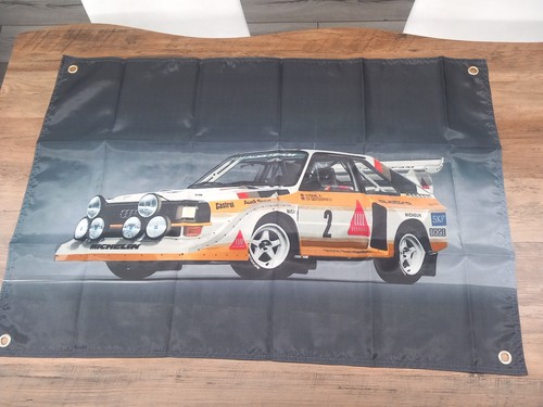Audi quattro car polyester - quattro,