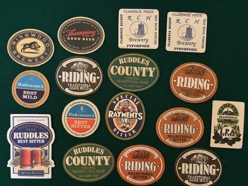 Brewery beer mat collection - uk,