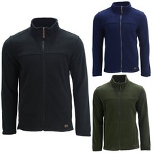 Mens Fleece Jumper Plain