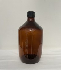 Vintage Large Amber Apothecary