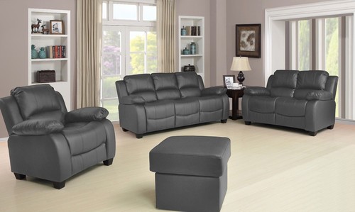 Leather sofa set 1 - set, suite