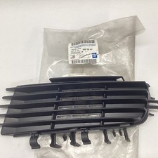 Opel Vauxhall Signum Front Left Bumper Fog Radiator Black Grille Genuine 1400265