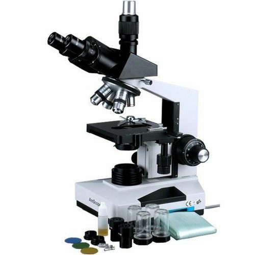 Amscope 40x 1600x trinocular - 40x-1600x,