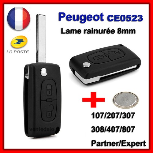 Key fob case for - peugeot, 106