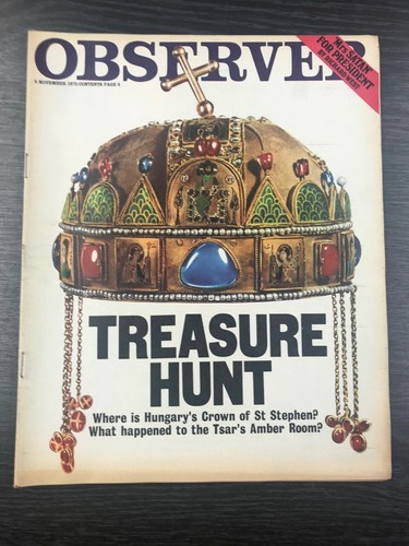 Observer magazine treasure - observer, magazine: