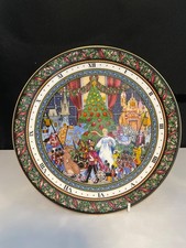 Royal Worcester  Christmas Tales  Plate The Nutcracker by Cherry Denham Boxed