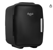 Cooluli 4L Mini Fridge Black