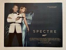 SPECTRE - UK QUAD ORIGINAL