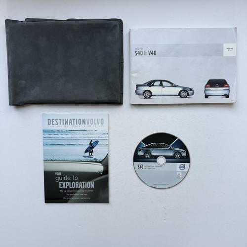 Volvo s40 v40 owners manual - s40,