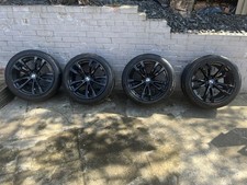BMW X5 F15 X6 F16 4X 20" GENUINE STYLE 469M ANTHRACITE ALLOY WHEELS With TYRES