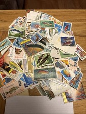 Postage Stamps Fish X 50 Used