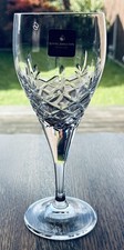 Unused Royal Doulton Crystal Wine Glass Dorchester Pattern Label 220 ml