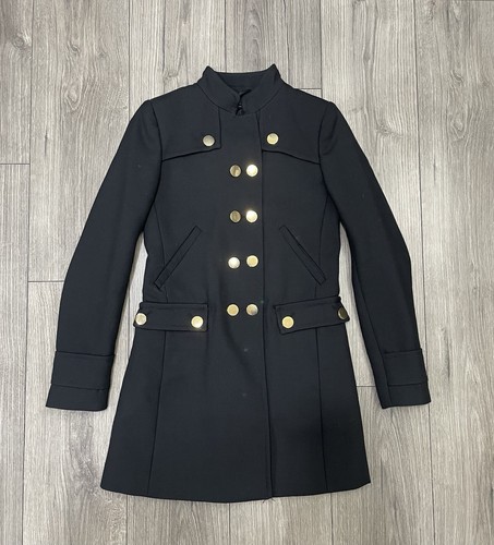 Nwt zara black military style - zara,