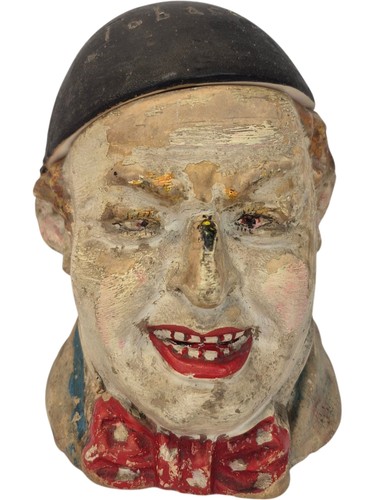 Vintage victorian clown - vintage, head