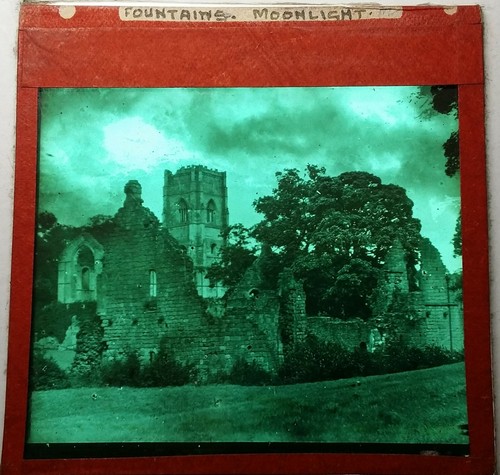Antique magic lantern slides - antique,
